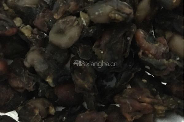 香菇鸡蛋面线糊的做法图解1