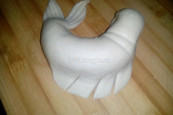 年年有鱼(鲤鱼馒头)的做法图解15