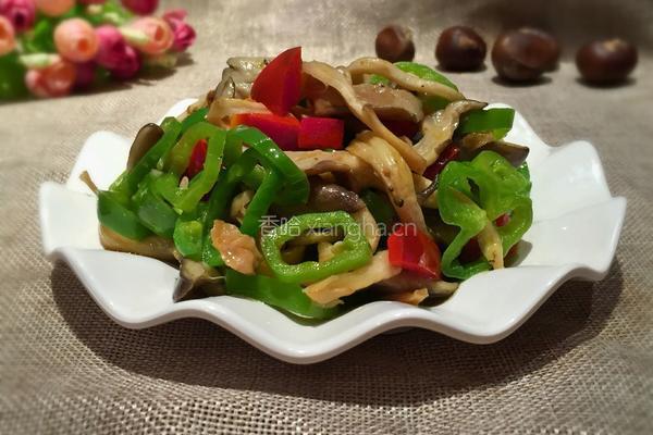 双椒蘑菇的做法图解8