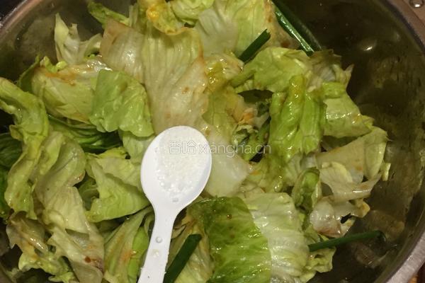 凉拌生菜的做法图解6