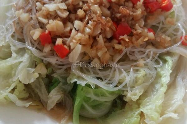 蒜蓉粉丝娃娃菜的做法图解6