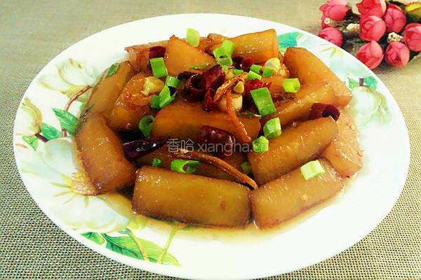 素烧冬瓜的做法图解12