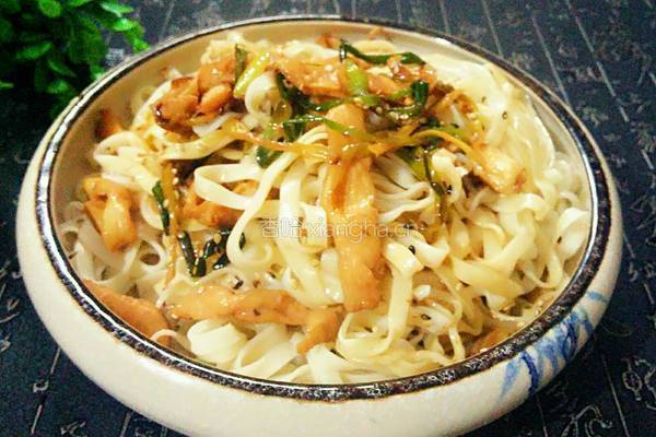 葱油肉丝面的做法图解12