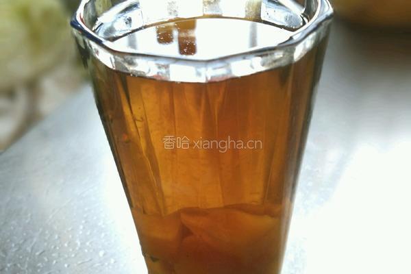 蜜桃果汇茶的做法图解4