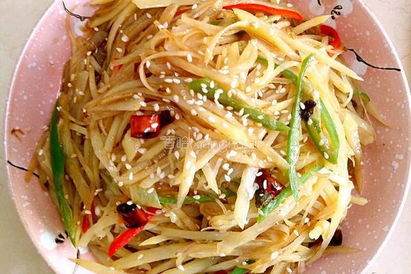 醋溜土豆丝的做法图解6