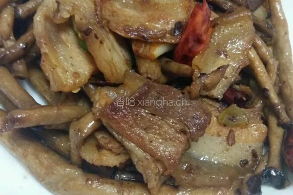 茶树菇五花肉的做法图解6