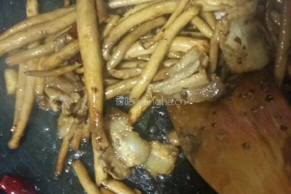 茶树菇五花肉的做法图解5