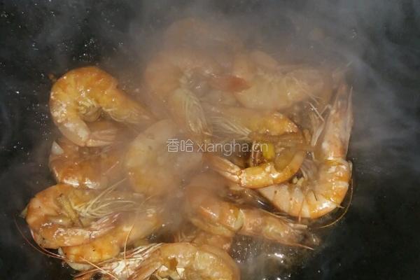 蒜蓉虾的做法图解7