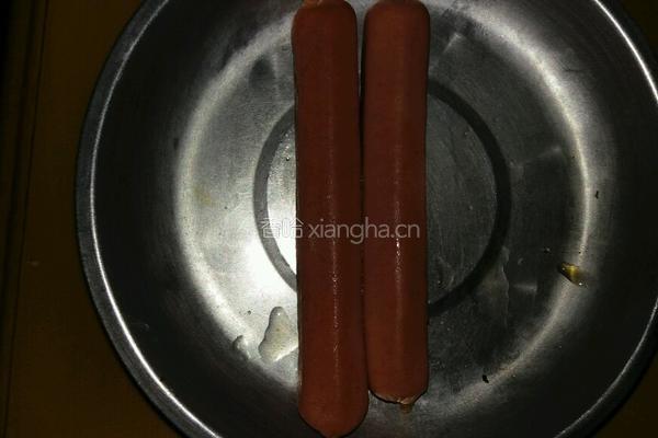 香肠蛋炒饭的做法图解1