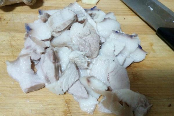 回锅肉的做法图解3