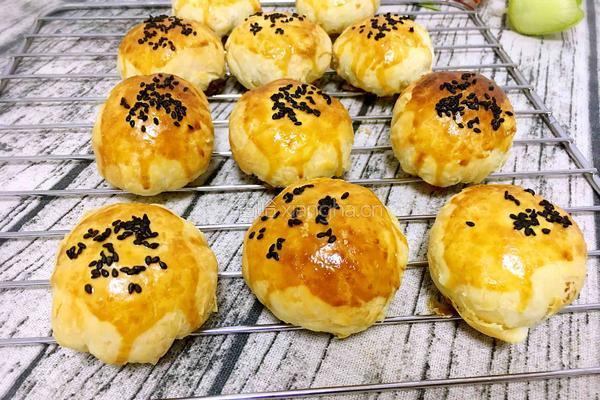 红豆沙酥饼的做法图解18