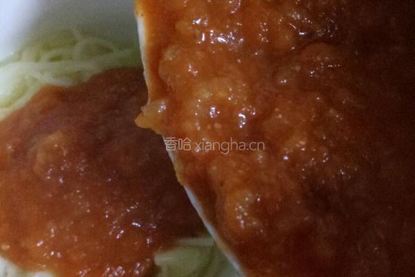 宝宝辅食茄汁打卤面的做法图解13