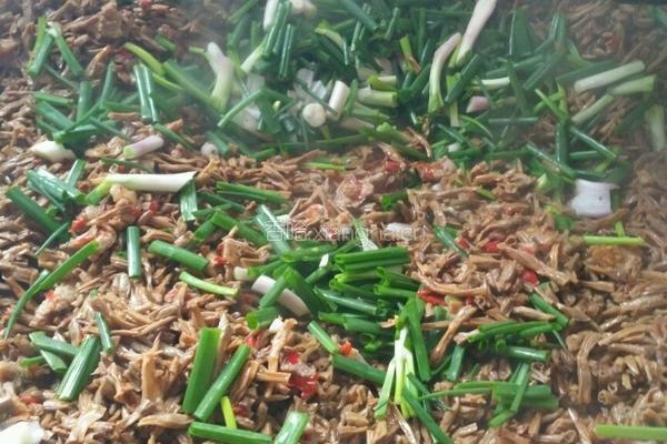 干豇豆炒肉的做法图解4
