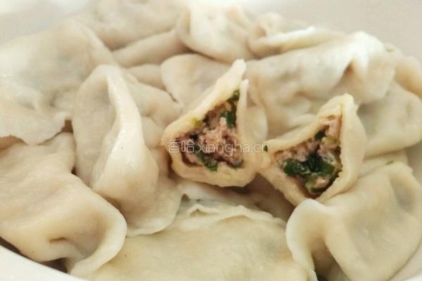 小白菜猪肉水饺的做法图解10