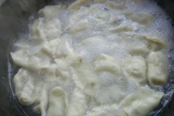 小白菜猪肉水饺的做法图解9