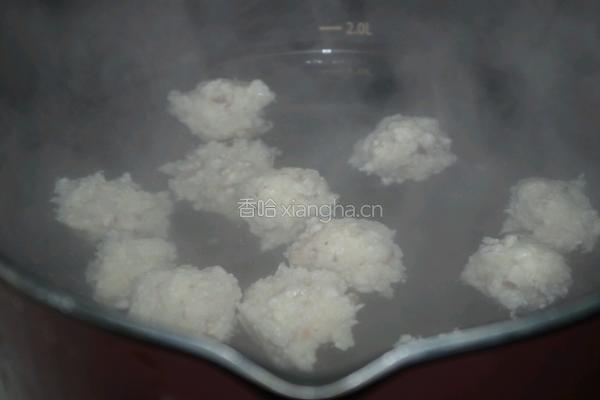 香菇鸡肉丸的做法图解6