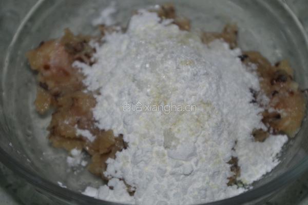 香菇鸡肉丸的做法图解4