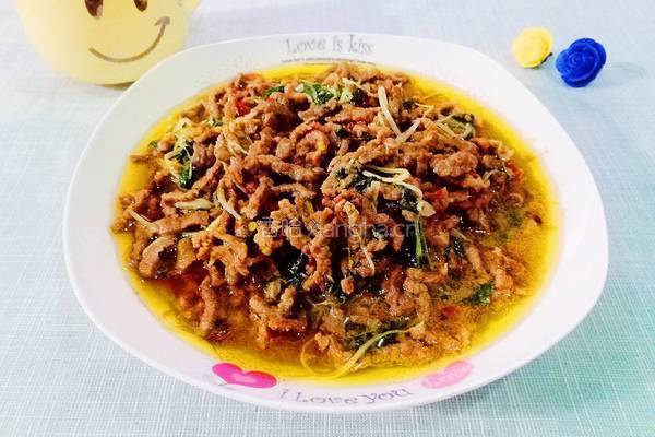 芹菜牛肉丝的做法图解12