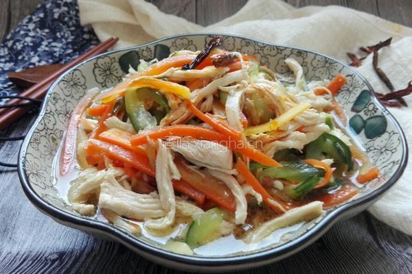 麻辣鸡丝（年味）的做法图解8