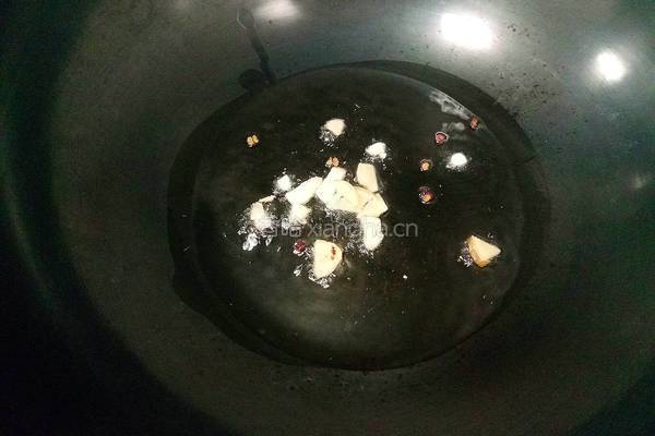 清炒红油菜苔的做法图解4