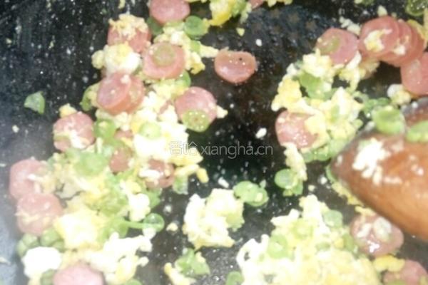 大虾炒饭的做法图解4
