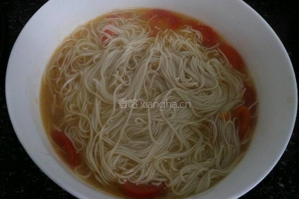 西红柿鸡蛋面的做法图解10