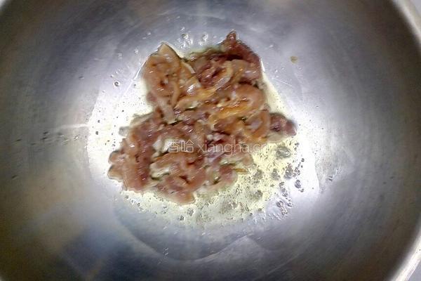 芹菜炒肉丝的做法图解6