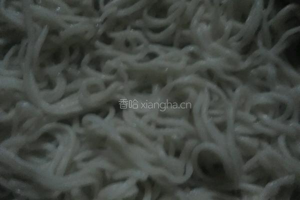 凉拌面粉的做法图解4