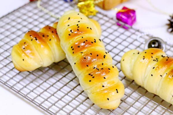 肉松香肠面包的做法图解16