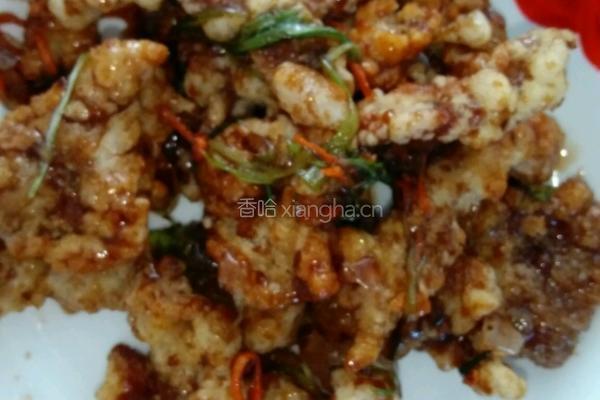 东北名菜锅包肉的做法图解3