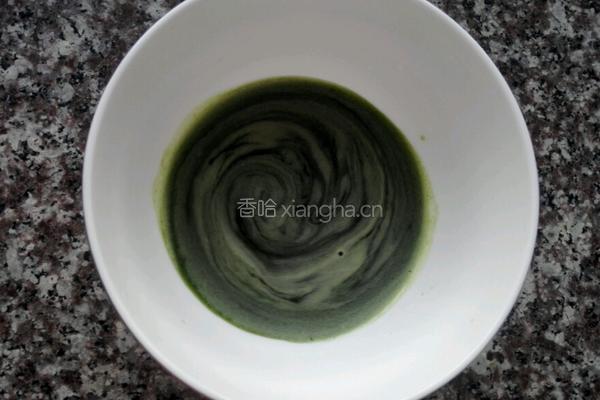 菠菜奶油裸蛋糕的做法图解1