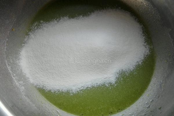 菠菜奶油裸蛋糕的做法图解5