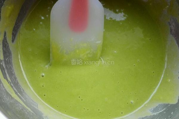 菠菜奶油裸蛋糕的做法图解6