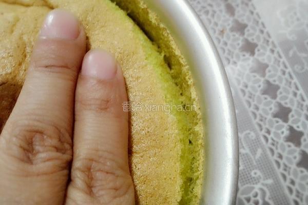 菠菜奶油裸蛋糕的做法图解12