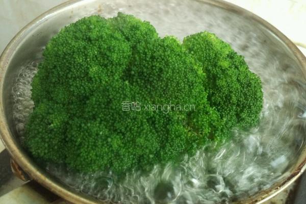素炒西蓝花的做法图解1