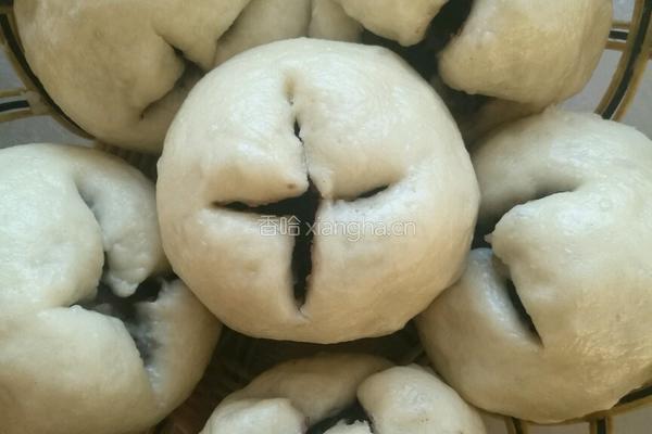 豆沙馒头的做法图解6