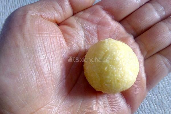 黄金椰蓉球的做法图解11