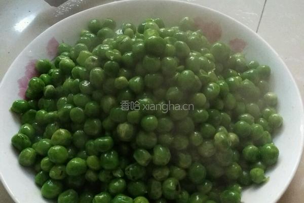 清炒豌豆