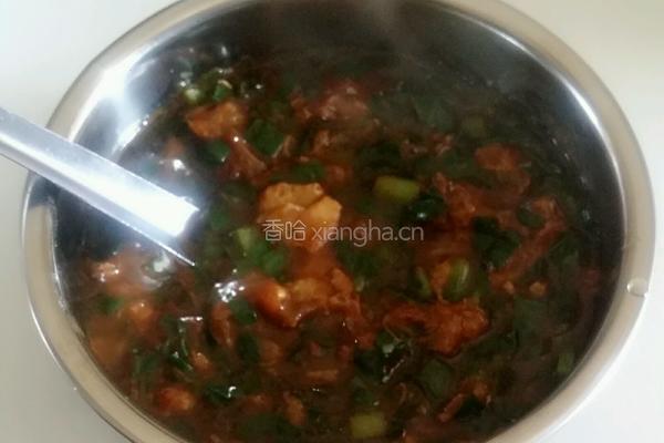 韭菜鸡蛋打卤面的做法图解8