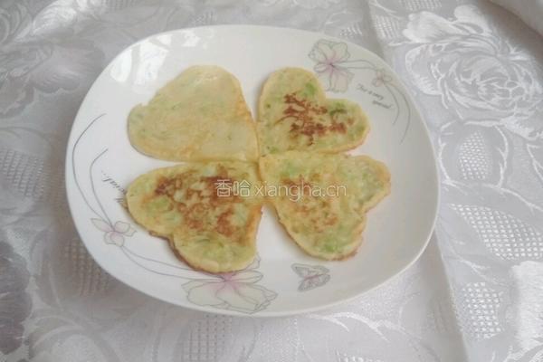爱心饼的做法图解5