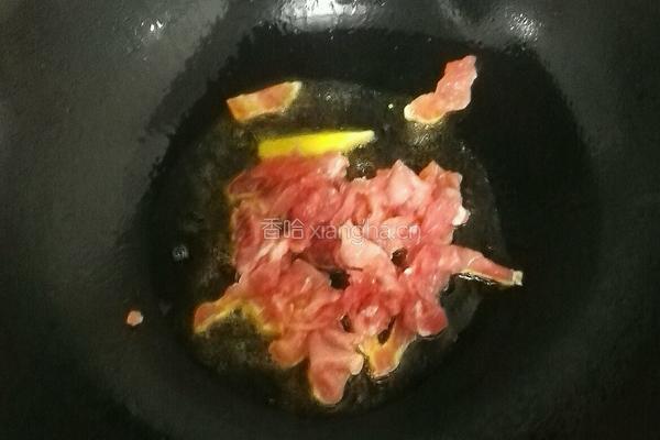 芦蒿炒肉丝的做法图解3