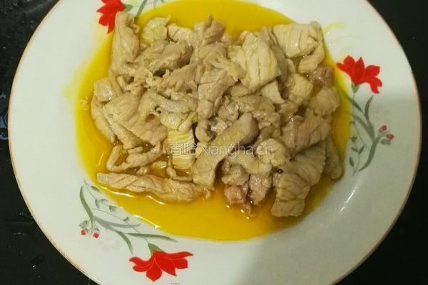 芦蒿炒肉丝的做法图解4