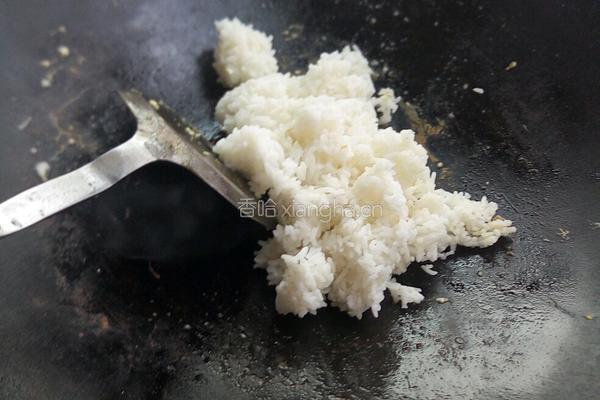 葱花蛋炒饭的做法图解3