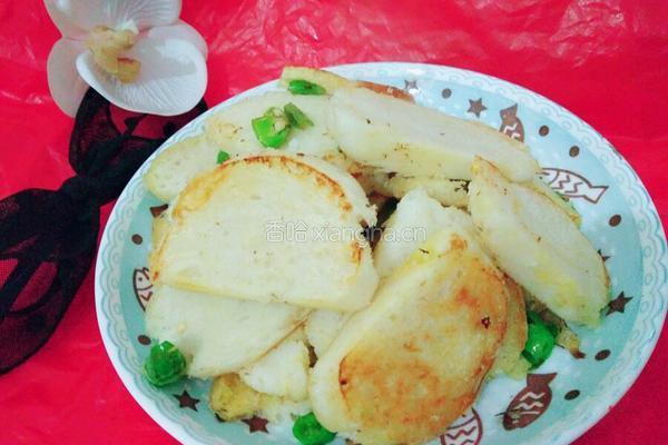 青椒炒馍的做法图解5