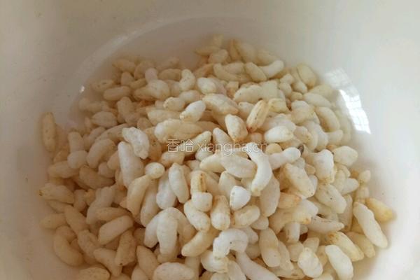 黑暗料理之真果粉拌炒米的做法图解2