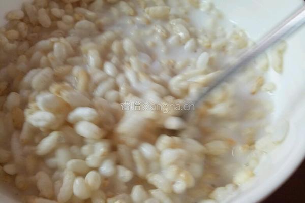 黑暗料理之真果粉拌炒米的做法图解5