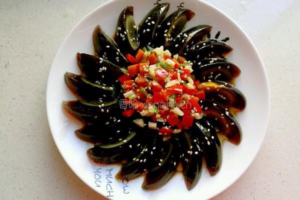 凉拌皮蛋的做法图解8
