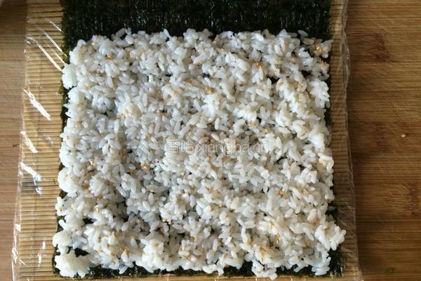 肉松火腿寿司的做法图解9