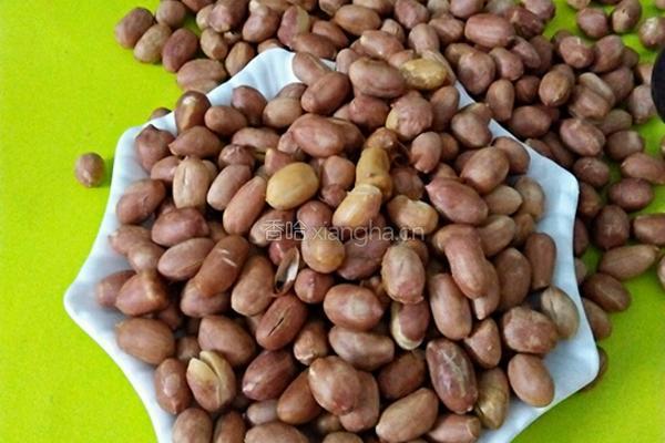 烤原味花生米的做法图解5