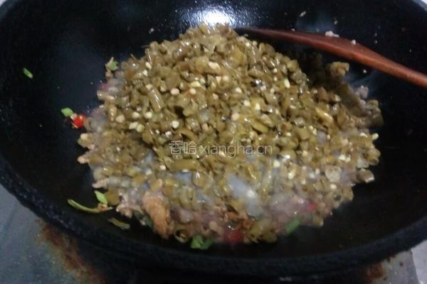 肉末酸豇豆的做法图解10